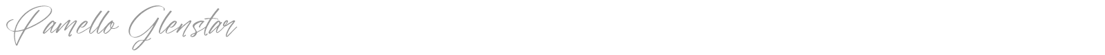 Pamello Glenstar font preview